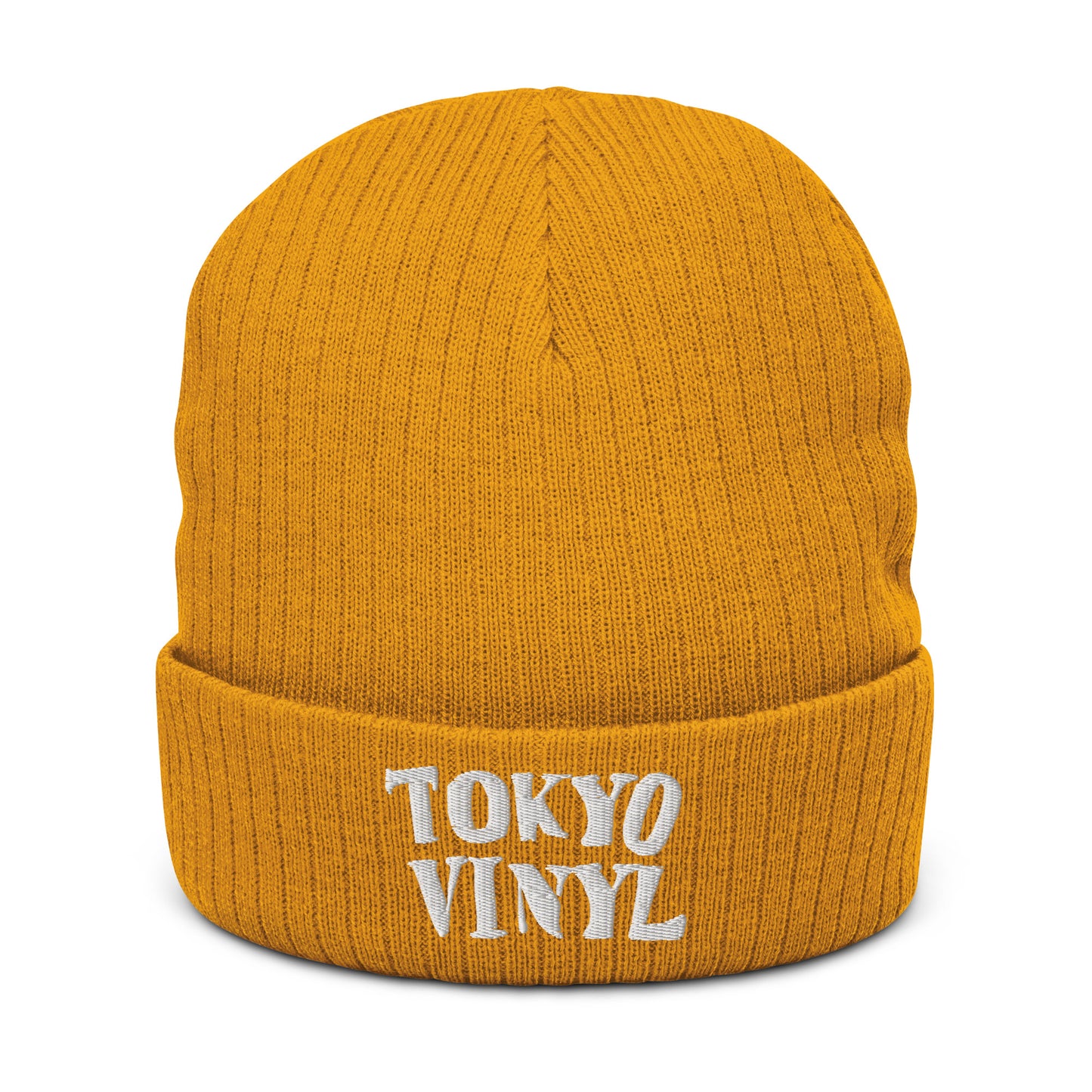 Tokyo Vinyl Ribbed knit beanie