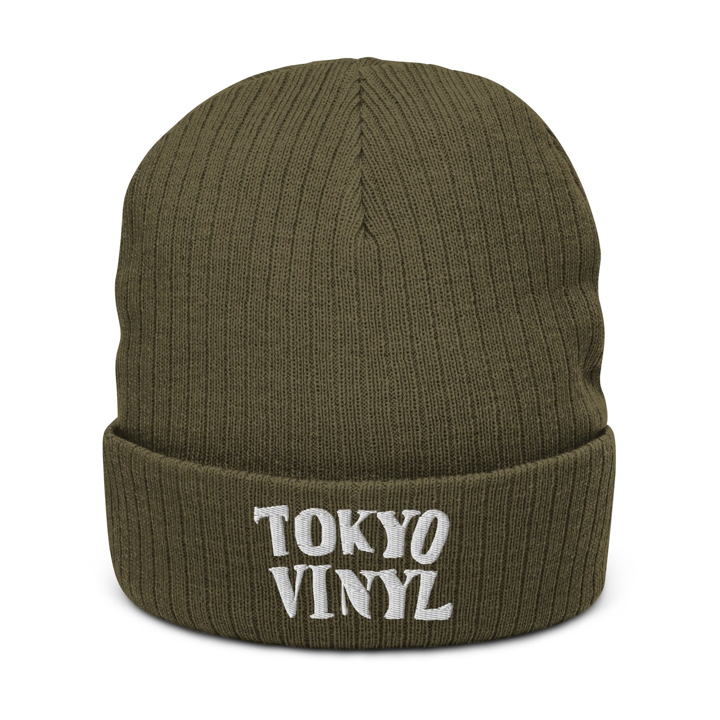 Tokyo Vinyl Ribbed knit beanie